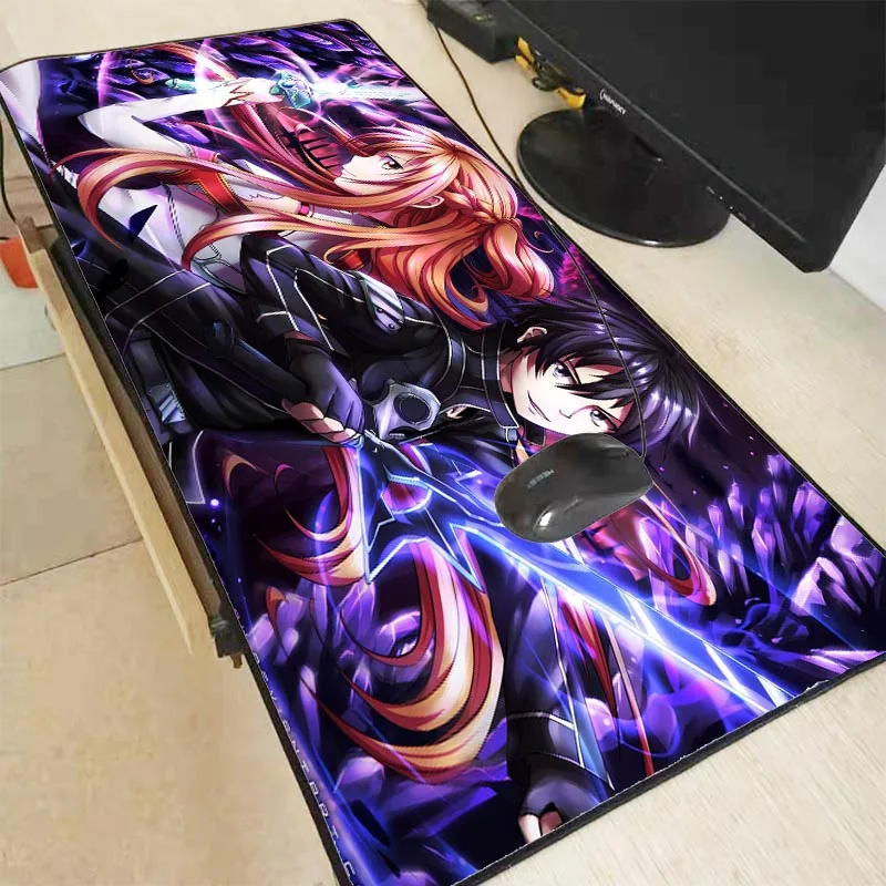 XGZ alfombrilla de ratón grande de Anime Sword Art Online, alfombrilla