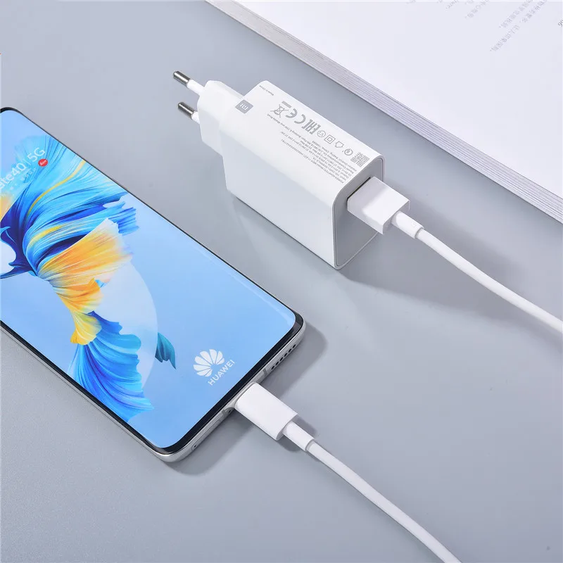 usb c power adapter 20w MDY-11-EZ For Xiaomi 33W EU Turbo Charger USB Fast Charging 100CM 5A Type C Cable For MI 11 11T 10 Ultra Redmi Note 11 10 10X 9 65 watt charger phone