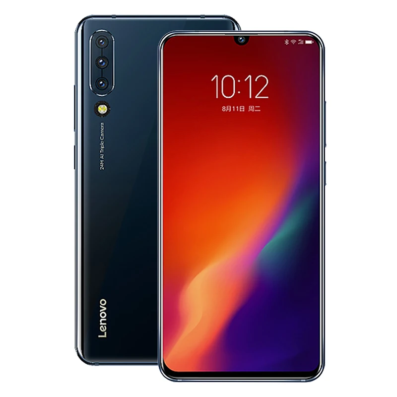 Lenovo Z6 смартфон с 5 дюймовым дисплеем восьмиядерным процессором Snapdragon 730 ОЗУ 6 ГБ