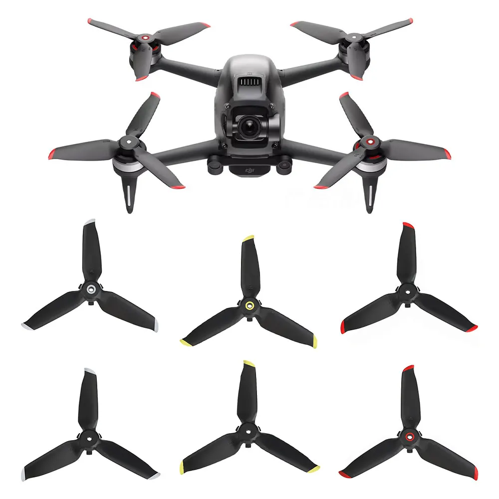 For DJI FPV Propellers Low Noise Quick Release Blades Props Replacement Spare Part For DJI FPV Drone Combo Accessories