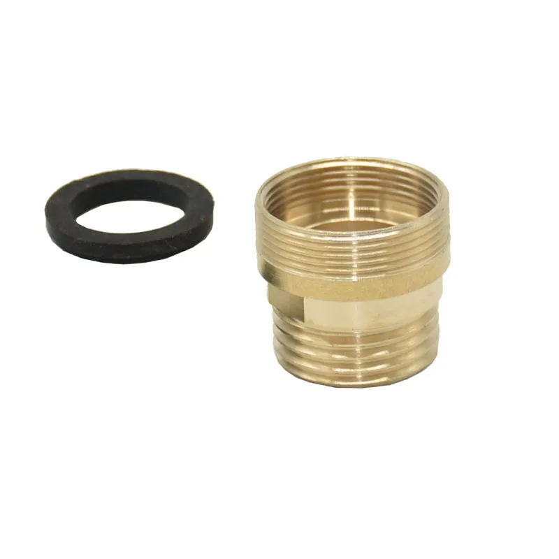 1/2 to M22 M24 Threaded Connector Brass Water tap Conversion connector for Faucet Adaptor Fitting 1pcs 