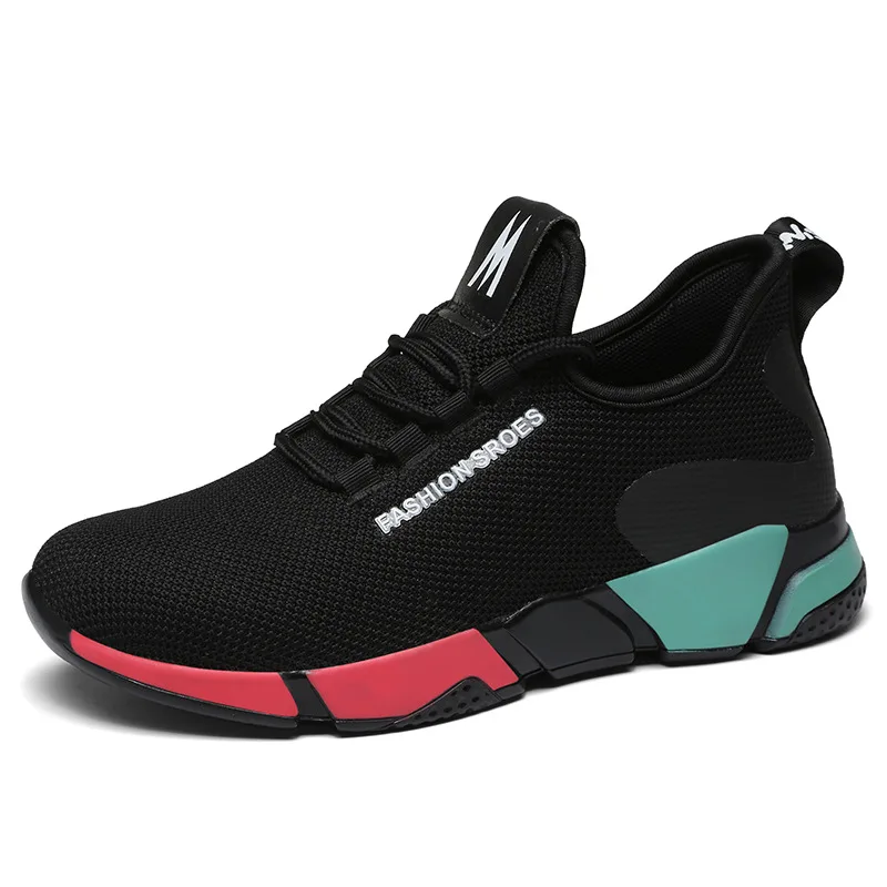 

COWCOM Sports Shoes Spring 2019 Shoe Net Red Student Comfortable Lace Leisure Shoes Couple Running Shoes CYL-982