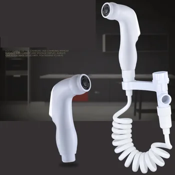

Portable Bidet Douche Spray ABS Toilet Shower Head Hose Hygiene Set Kit Handheld Shower Head Douche Toilet Bidet Spray Wash