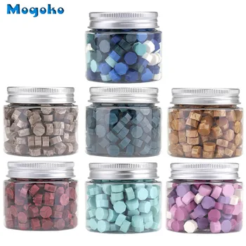 

Mogoko Approx 180pcs Sealing Wax Beads Stamp Sealing Wax Seal Vintage Wax Seal Stamp Bead For Stamp Envelope Cards Decoration