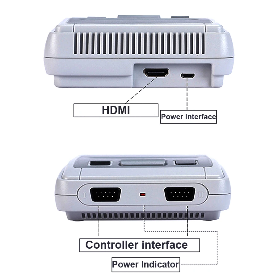 Super SNES Mini HD family tv 8 бит игровая консоль HDMI выход ТВ Портативный игровой плеер встроенный 621 ретро классические игры