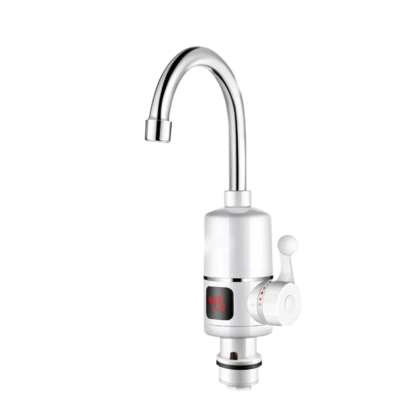 

3000W Instant Tankless Electric Hot Water Heater Faucet Kitchen Instant Heating Tap Water Faucet with LED Digital Display EU Plu