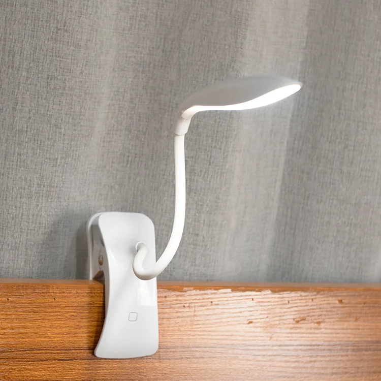 

Creative USB Table Lamp with Clamp LED Eye Protection Clip Reading Lamp Desk Lighting Clip Small Night Lamp Cross Border Lamp