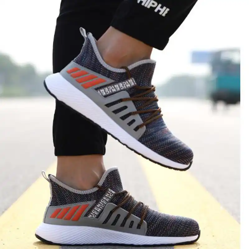 steel toe non slip sneakers