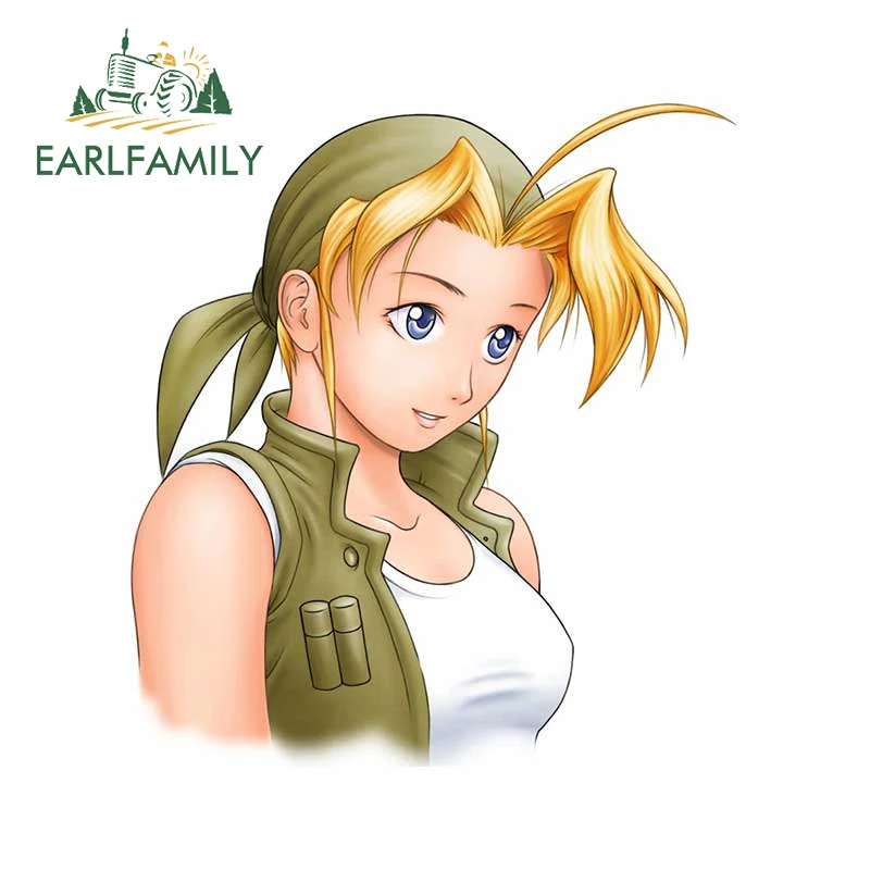 Earlfamily 13Cm X 11.9Cm Per Metallo Slug Eri Adesivi Per Auto Decalcomanie Per La Protezione Solare Materiale Vinilico Alla Moda Valigia Impermeabile