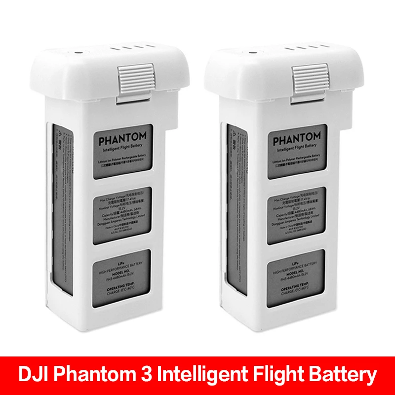 

2pcs 100% DJI Phantom 3 Battery 4500mAh to 23mins for DJI Phantom 3Advanced/Professional/Standard/4k SE series Drone
