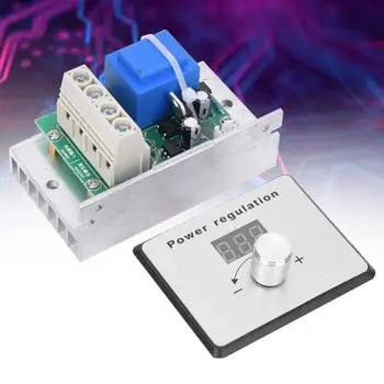 

AC 220V 5KW 80A SCR Digital Voltage Regulator Module Dimmer Thermostat Temperature Regulation