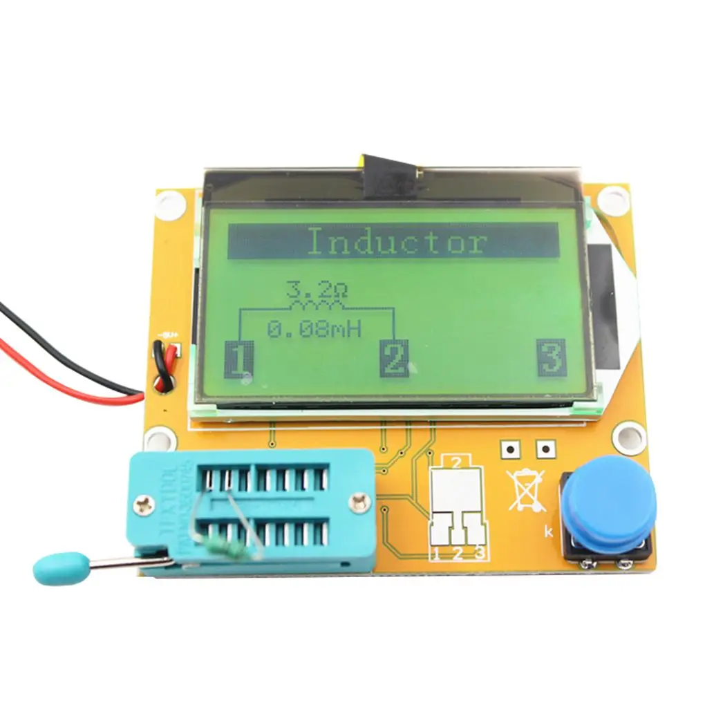 Многофункциональный, с ЖК-дисплеем ESR транзистор сопротивление тестера индуктор конденсатор SCR Mos трубка Триод