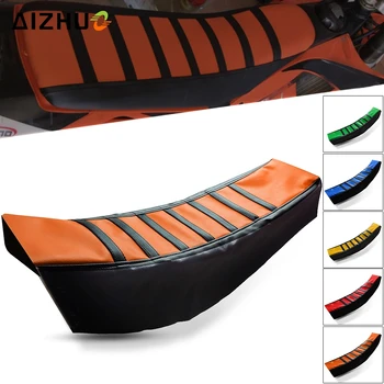 

For HONDA CR250R CRF250R CRF250X XR250R CRF450R CRF450X CR500R XR Motorcycle Rubber Striped Soft-Grip Gripper Soft Seat Cover