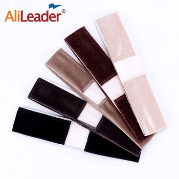 

Aileader 10 Pcs/Set Factory Selling Wig Grip Elastic Soft Velvet Head Band For Wigs Velcro Adjustable Fixed Wig Lace Hair Grip