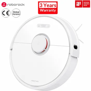 Roborock S6 2000PA Robot Vacuum Cleaner Automatic Sweeping Mopping Dust Sterilize Smart Planned Machine Remote Control Cleaner 4 in 1 multifunctional robot vacuum cleaner vacuum sweep sterilize air flavor lcd remote control timing setting self charging
