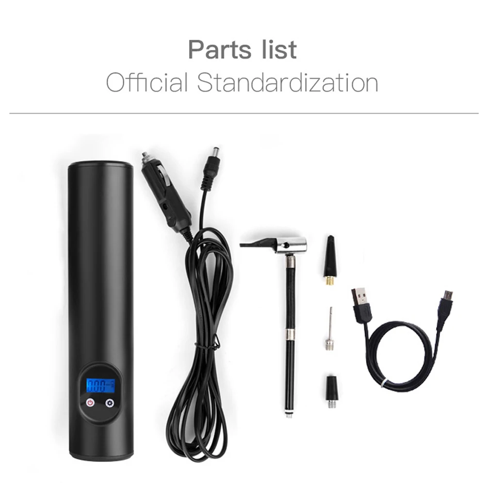 

Hot Portable Professional Mini Auto Car Wireless Inflatable Pump Electric 12V LCD Digital Car Air Pumps Tire Inflator Car Bike P