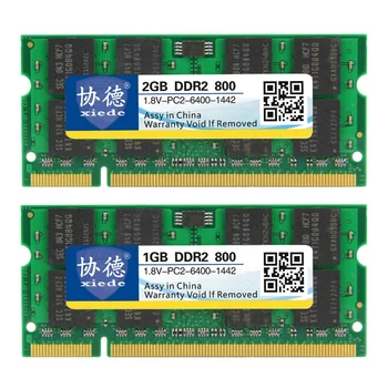 

Xiede Laptop Memory RAM Module DDR2 800 PC2-6400 240Pin DIMM 800mhz For Notebook