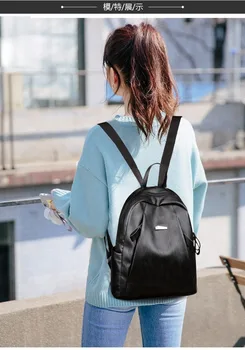 

2020 new fashion ladies shoulder bag high quality PU leather diagonal pull backpack large capacity student bag backpack