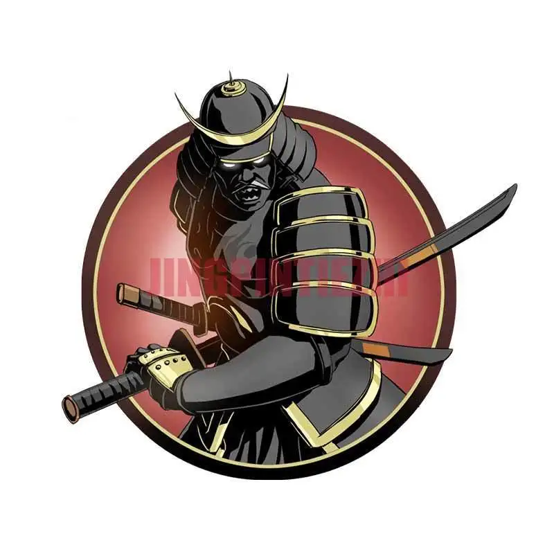 

Car Stickers Vinyl Motorcycle Decal Car Window Body Decorative Samurai Japanese Culture Racing Helmet Stickers