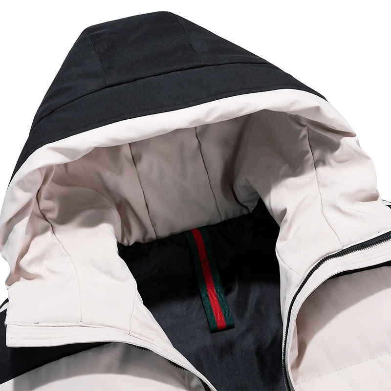 M-4XL, Мужское пальто, парки, мужские с капюшоном, с длинным рукавом, в полоску, Новая Осенняя мода, тренд, цвет для Hombres, повседневные парки,, стиль