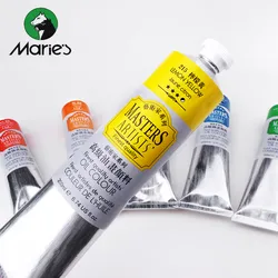 Marie pintura al óleo profesional para artistas, tubo de pintura, suministros de dibujo artístico, Serie 2, 200ml