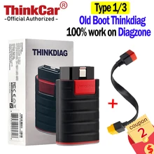 Thinkcar Thinkdiag Diagzone Old Boot V1.23.004 Full Software 1 Year Free OBD2 Code Reader Bluetooth Scanner Tool PK Easydiag