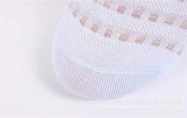 Men And Women Children Versatile Fresh Cotton Jersey Socks Spring And Summer-Mesh Short Socks Porous Socks Candy Color Supply of