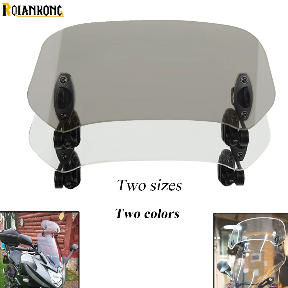 

Motorcycle Double Bubble Windshield WindScreen Screen For BMW K1200 R S GT GST 2006 2007 2008 2009 Tracer Smoke Black Iridium