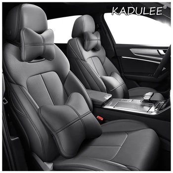 

KADULEE Custom Leather car seat covers For BMW 3/4 Series E46 E90 E91 E92 E93 F30 F31 F34 F35 G20 G21 F32 F33 F36 car seats