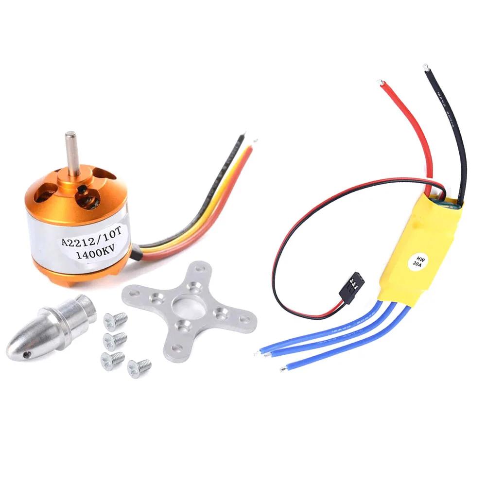 Бесщеточный двигатель XXD HW A2212 930KV 1000KV 1400KV 2200KV A2208 2600KV с контроллером скорости 30A ESC