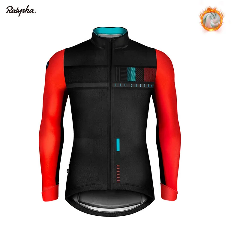 Профессиональная велосипедная майка для велоспорта, зимняя флисовая одежда для велоспорта с длинным рукавом, рубашки для велоспорта, Ropa Ciclismo, Триатлон - Цвет: 2