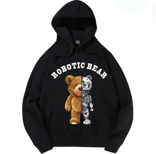

Men's hooded fall / winter 2020 new trend versatile loose couple's coat informal Sweatshirt ins Plush Hoodie