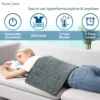 110V-240V Electric Heating Pad Blanket Timer Physiotherapy Heating Pad For Shoulder Neck Back Spine Leg Pain Relief Winter Warm 2