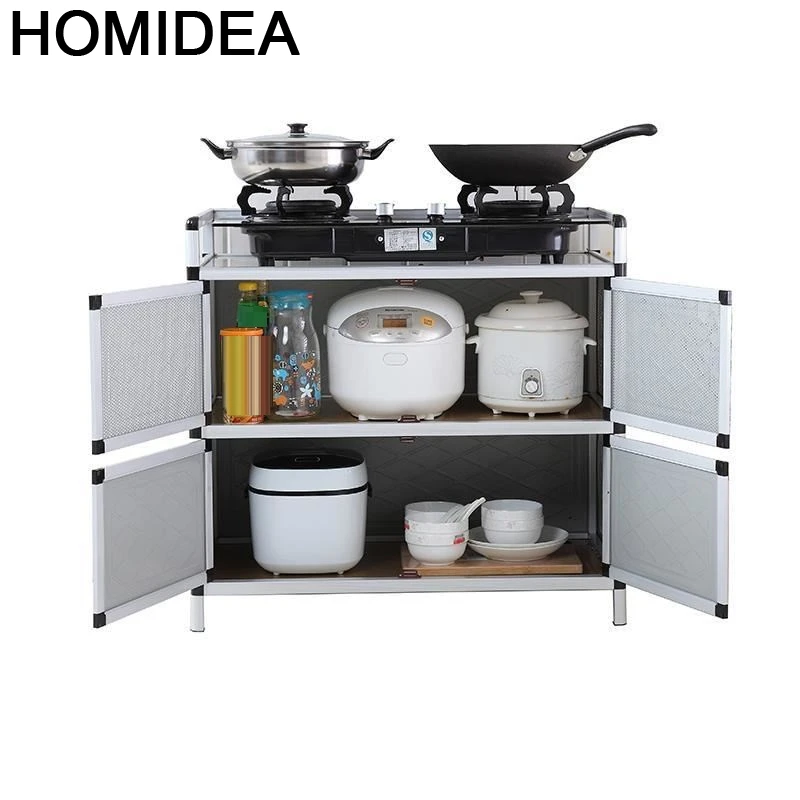 

Console For Room Cubertero Para Cajones Side Tables Aluminum Alloy Kitchen Furniture Cabinet Meuble Buffet Cupboard Sideboard