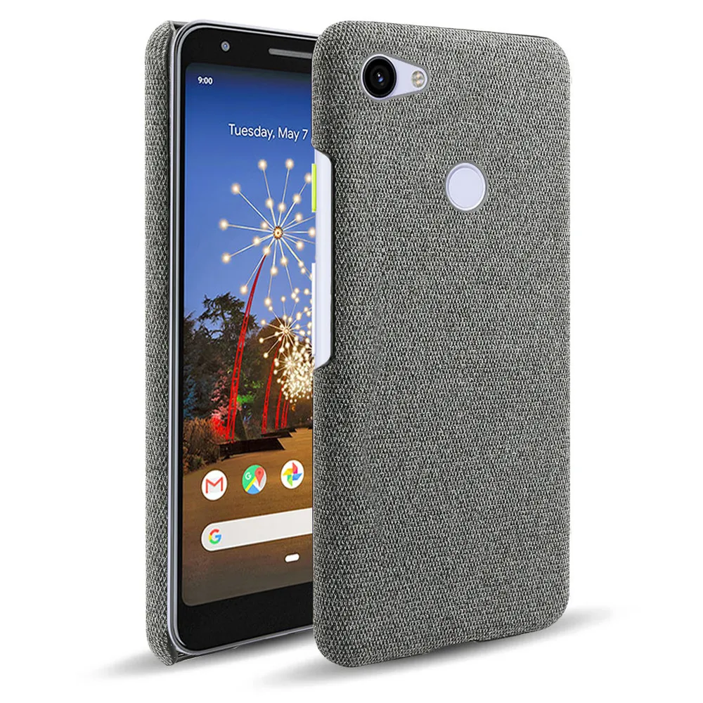 Cloth Cases For Google Pixel 3a XL Case 4A 5A 6 Pro Slim Retro Cloth Phone Cover For Google Pixel 3A / Google Pixel 3A XL Coque mobile pouch for running