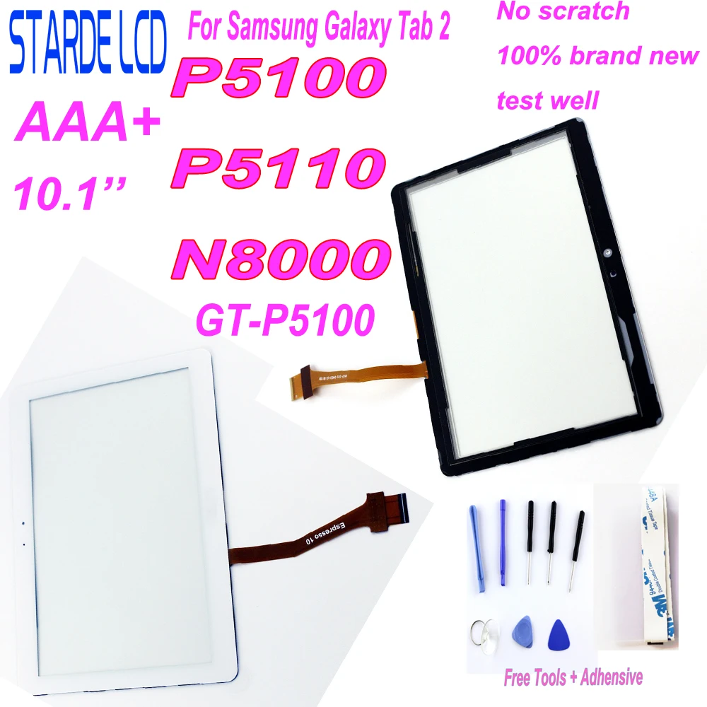Сенсорный экран 10 1 ''для Samsung Galaxy Tab 2 GT-P5100 P5100 P5110 P5113 N8000 | Компьютеры и офис