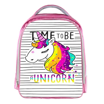 

Children Unicorn Schoolbag Kindergarten Kids Cartoon Backpack for Boys Girls Blue Pink Unicorns School Bag