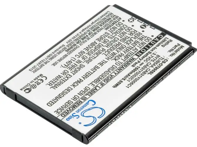 Cameron sino 1500 мАч батарея для ALCATEL One Touch 993D сенсорный 995 OT-993D 995 995 ультра BY75 CAB150000SC1 CAB31Y0002C1