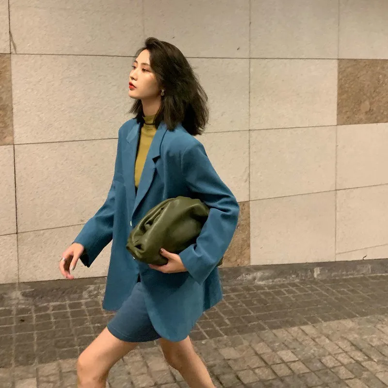 2020 fashion fried street small suit spring and autumn jacket women all-match