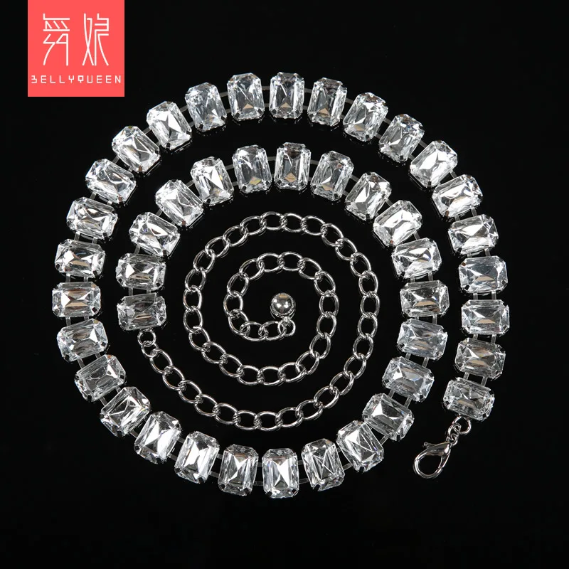 Dancers 02# Belly Dance Waist Chain Belly Dance Belt Chain Belt Waist Oriental Dance Chain Belt Metal Chain Belt