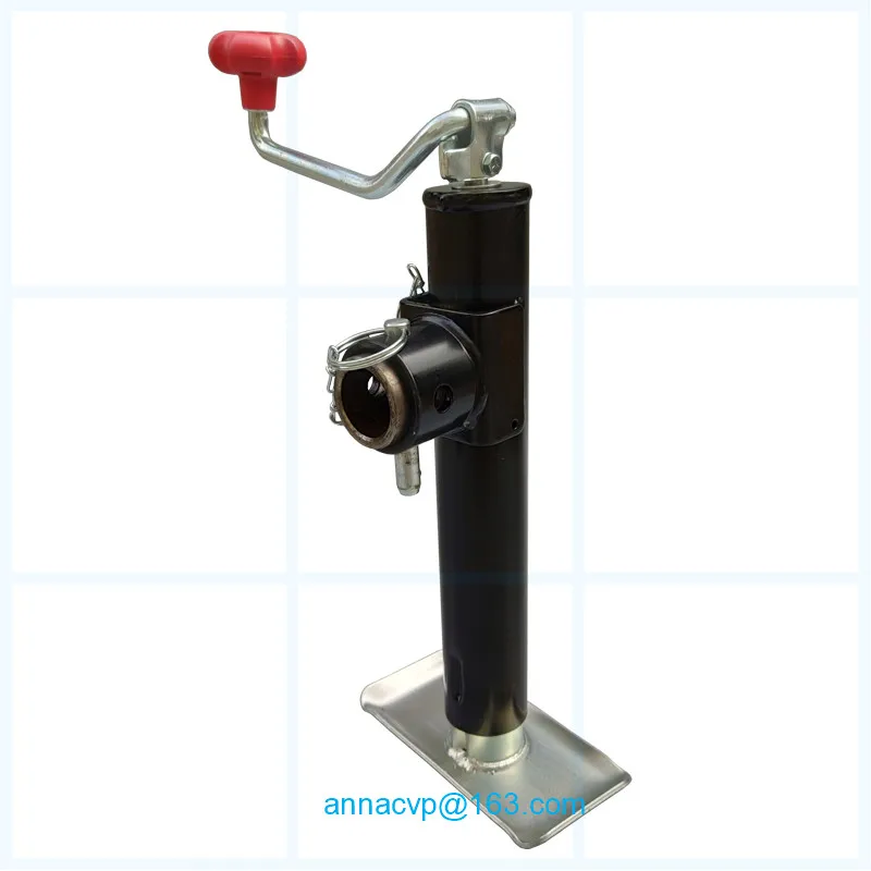 2000Lbs Trailer tongue Swivel Jack Top Wind Pipe Mount 10 Lift  camper caravana jockey wheel (4)