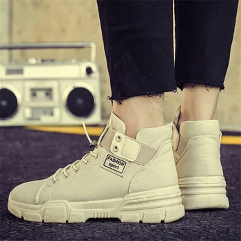 

Men Sneakers Autumn Winter Top warm genuine leather men boots Fashion work shoes man ankle boot Outdoor boots men warm shoes