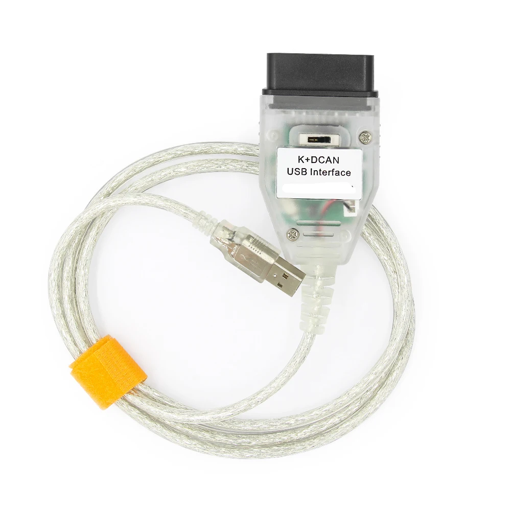 For BMW K+DCAN FTDI FT232RL with Switch K DCAN K CAN OBD 2 OBD2 For BMW