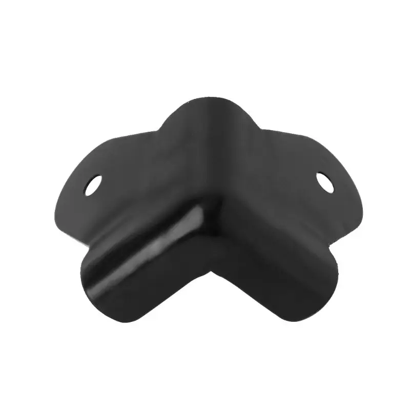 

4PCS Speaker Corners Metal Angle Rounded Protector Guitar Amplifier Stage Cabinets Accessories Black D08A