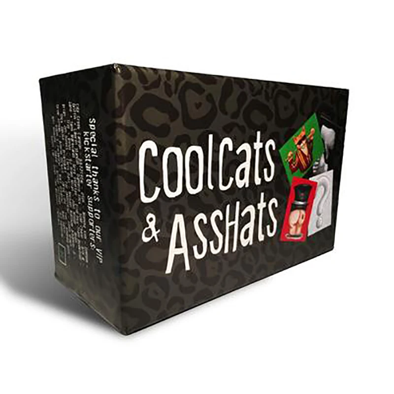 

CoolCats & AssHats Cool Cats and Bastards Explosive Games Card Party Games Entertainment Board Games