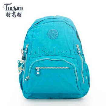 

TEGAOTE backpack Leisure laptop backpack Nylon back to school Softback bag Original Unisex bag pack New Fashion