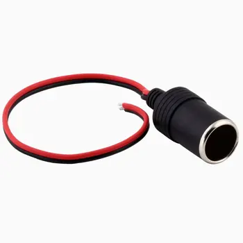 

Male Car Cigarette Lighter Socket Plug Connector On Off Switch 30cm drop Shipping Brand New~