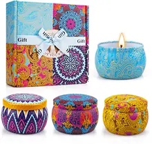 

NEW TY Scented Candles Gifts Set for Women Candles Fragrance for Bath Yoga Thanksgiving Christmas Valentine's Day Birthday Gifts