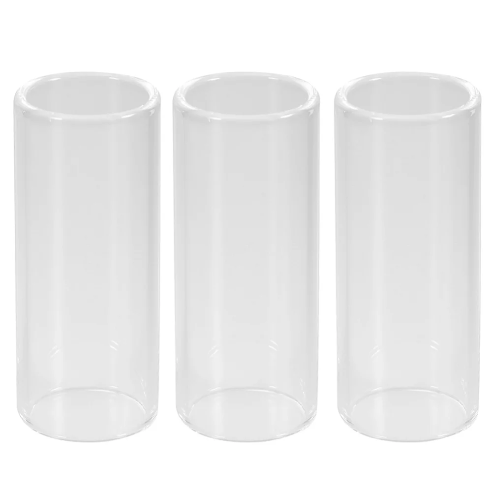 

6Pcs Stainless Steel Guitar Slide Medium Bottleneck Standard Guitar Slide for Student Guitar Art Bass