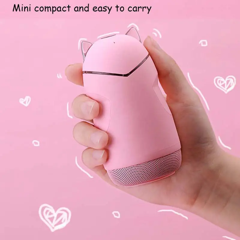 Мини Kitty Grind Arenaceous Feel Bluetooth динамик беспроводной портативный динамик светодиодная звуковая система 3D стерео музыка объемная поддержка B